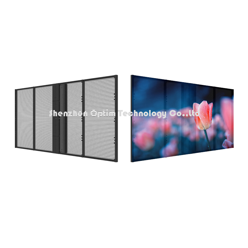 P1.9-15.6 LED Transparent Screen with Frame series